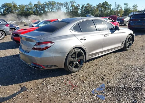 2026 Genesis G70 3.3T Awd Sport Prestige из США, поврежденный, VIN KMTG54SEXTU160501